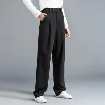 2022 Noi de Vara din Bumbac Pantaloni Femei de Primăvară Talie Mare Pantaloni Casual de Vara Pantaloni Largi Pantaloni Femei Streetwear