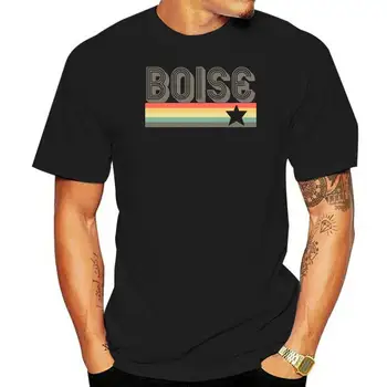 Barbati tricou Boise Tricou Oraș Retro Vintage anii ' 70 Idaho Tee Cadou Boise Tricou(1) Imprimate T-Shirt, tricouri top