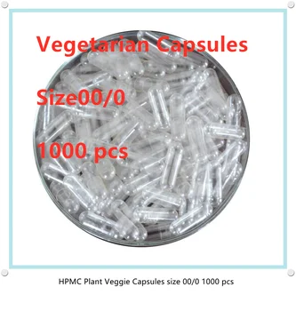0# 1.000 buc Plantelor Capsule Goale,de Culoare HPMC Vegetarian capsule goale!Halal Koshore Capsule, de Ambalare pentru pastila,Granual,pulbere