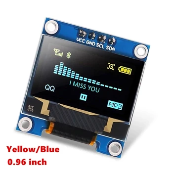 0.96 inch IIC Serial 4Pin Alb/Albastru/Galben Albastru Ecran OLED Modul 128X64 12864 Ecran LCD de Bord pentru Arduino