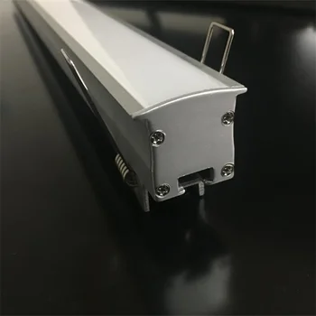 1,5 m/buc Livrare Gratuita vânzare fierbinte profil de aluminiu cu calea lactee se acoperă și cleme metalice ,capace pentru LED bar de Lumină Liniar