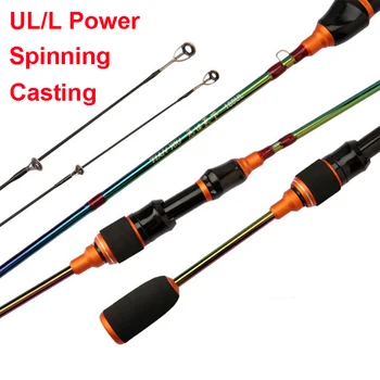 1.68-1.98 m Tijă de Pescuit UL L Putere Păstrăv Rod Ultra Nada o Tijă Filare Baitcasting Selector Rod