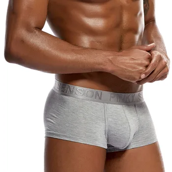 1 BUC Bărbați Boxeri Om mai puțin Respirabil, Flexibil pantaloni Scurți Confortabil Boxeri Minunat Solid Chilotei M L XL XXL