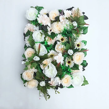 1 buc Flori Artificiale de Fundal de Perete Decor Nunta Plante Artificiale Romantic Pentru Petrecerea acasă decor de Flori de Mătase Perete