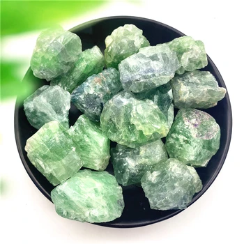 1 BUC Naturale Fluorit Verde Crud Cristale Neregulate Minerale Pește Rezervor de Colectare de Vindecare Cuarț Decor Acasă Rock Minerale-Specimen