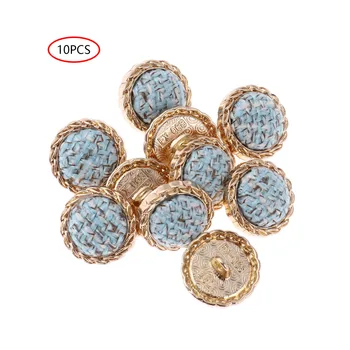10 Butoane de Cusut de Îmbrăcăminte de Țesături Acoperite Metal Coadă Botones Elegant Rochie Haina de Catarame DIY Decorative de Fixare Accesorii