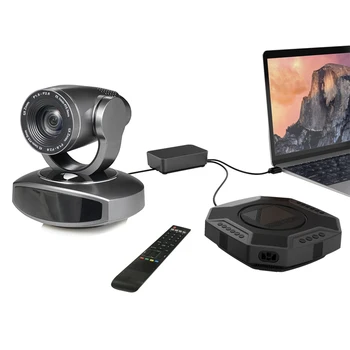 1080P cu Unghi Larg de 85 de Grade 5x Zoom Optic USB Mini Video Vocea Sala de Conferinte Camera PTZ cu Difuzor