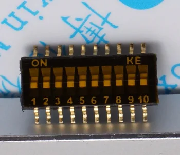 10buc 1,27 Mm 10 Tasta de Apelare Codul Switch Comutator Basculant 1.27 Mm-10Pin Dshp10Tsger