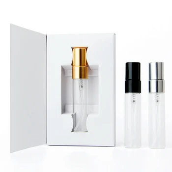 10buc/lot 3 ML Parfum Atomizare Sticlă Goală de Hârtie Cutii de Ambalaj Logo-ul Personalizat de Bun Cutie Cadou (nu contine sticla)