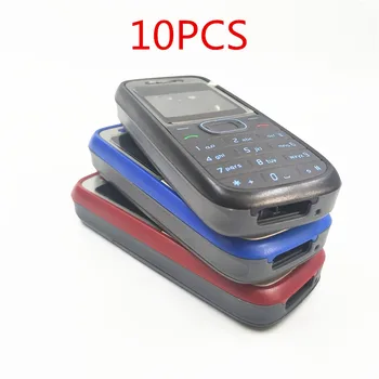 10buc/lot Nou pentru Nokia 1200 1208 englezesc Complet Tastatura Completă de Telefoane Mobile Capac de Înaltă Calitate de Locuințe Acoperi Caz