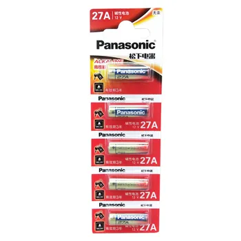 10buc/lot Panasonic 27A A27 12V Alarma-Telecomanda Uscat Baterii Alcaline 27AE 27MN de la Distanță Masina de Jucării de Calculator Usa Baterii de Celule