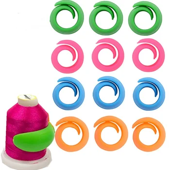 10buc Silicon Colorat papiota Huggers Bobinei Cleme Organizator DIY Îmbrăcăminte Meserii Consumabile de Cusut Clipuri Accesorii Instrumente