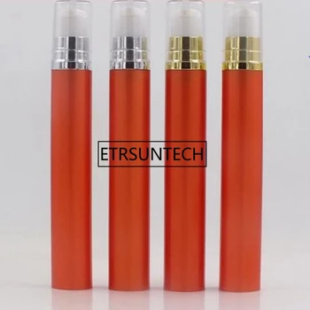 15ml Roșu Pompa Airless Flacoane Cosmetice Ambalaj Cu Capac Transparent Reîncărcabile Sticla F1295