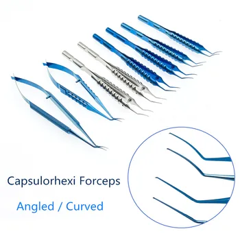 1buc Capsulorhexis forceps pentru 1,8 mm micro-incizie de înaltă calitate din oțel Inoxidabil/Titan Oftalmic Micro Instrumente Chirurgicale