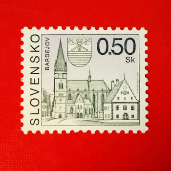 1buc/Set Noi Slovacia Post de Timbru de Arhitectură, Gravură Stamps MNH