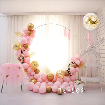 1set Roz Pastel din Latex Baloane Copil de Dus Băiat sau Fată Decoratiuni Nunta Anniversaire Partidul Decor Fundal