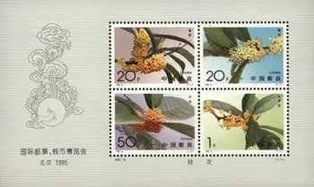 1Sheet Nou China Post Timbru 1995-19M Dulce-parfumat OsmanthusMini Foaie Stamps MNH