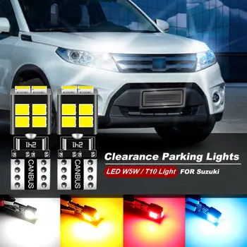 2 BUC Pentru Suzuki Grand Vitara 1998-2016 2007 2008 2009 2010 2011 2012 2013 2014 2015 LED-uri Lumina de Parcare T10 W5W Lampa de Clearance-ul