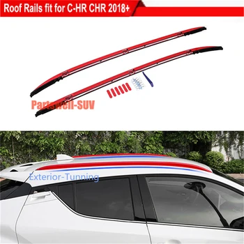 2 buc se Potrivesc pentru Toyota C-HR CHR 2016-2020 șine de acoperiș Roof Rack Side Rail Baruri