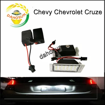 2 X dahosun de Licență LED Lampa lampa spate pentru Chevrolet Cruze Camaro, Corvette Stingray Equinox Impala Sonic Traverse