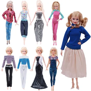 2020New Papusa-Haine Drăguț Pantaloni Lungi Csual Uzura de zi cu Zi Pentru Barbie Dress Up Papusa Accesstories Jucarii Copii,Generația Noastră,Fete Cadou