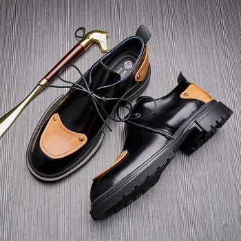 2021ss Primăvară Nouă Fund Gros Lucru Confortabil Pantofi Barbati Casual Pantofi pentru Bărbați Pantofi de Piele de Streetwear Pantofi pentru Bărbați adidași