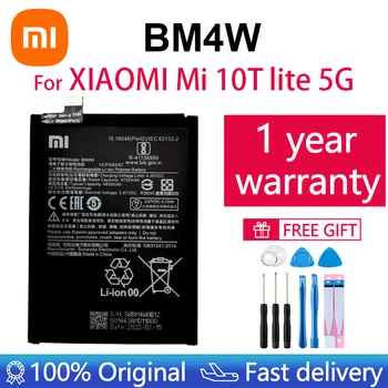 2022 ani Xiaomi 100% Original, de Înaltă Qulity 4820mAh BM4W Baterie Pentru Xiaomi Mi 10T lite 5G Baterii Bateria+ instrumente Gratuite