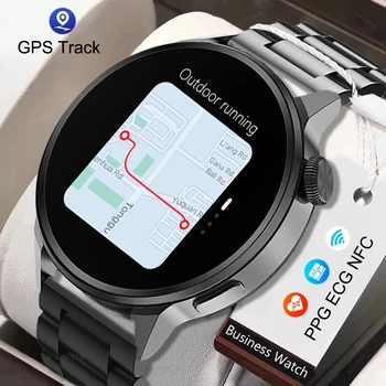 2022 Noi NFC Smart Watch Barbati Smart Bluetooth Apel Sport Track GPS Smartwatch Femei Rata de Inima ECG PPG Smartwatch Pentru Android ios