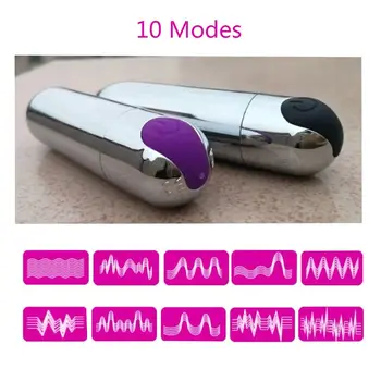 20RD 10 Frecvența Mini G Spot Vibrator Reincarcabil Masaj Stimumator Adult Jucărie Sexuală pentru Femei Cupluri