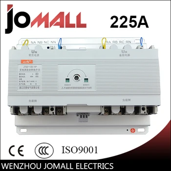 225A 4 poli 3 faze automatic transfer switch ats fara controller