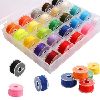 25Pcs/Set Multicolor de Plastic Bobinei de Cusut Linia de Fund ata de Cusut pentru Quilting Mosoarele Mașină de Cusut, Unelte & Accesorii