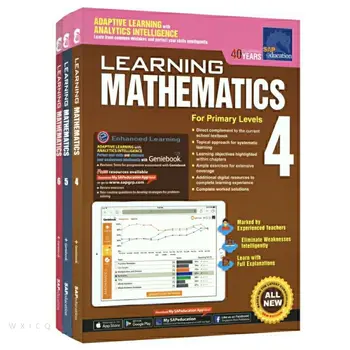 3-Cartea Set SAP Învățare Matematica Clasa 4-6 Singapore Matematica Seria Registru de lucru
