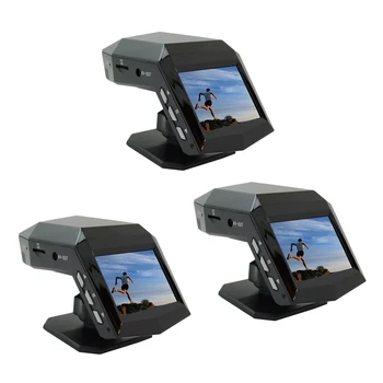 3X Noi 1080P Full HD Dash Cam Video Auto de Conducere Recorder cu Consola centrala LCD Auto DVR Video Recorder Parcare Monitor