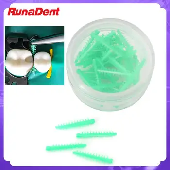 40 buc/cutie Dentare Pene Interdentare Adaptive Silicon Dentare Matrice Matrice Pene Autoclavizat Dentist Materiale