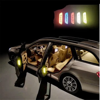 4buc ușa mașinii autocolante reflectorizante pentru Infiniti M35h Apar Etherea EX30d JX IPL FX