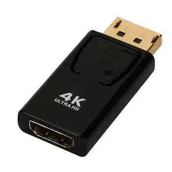 4K DisplayPort La HDMI Adaptor Convertor displayport Male DP La HDMI de sex Feminin HD TV Cablu Adaptor Video Audio pentru PC TV Proiector