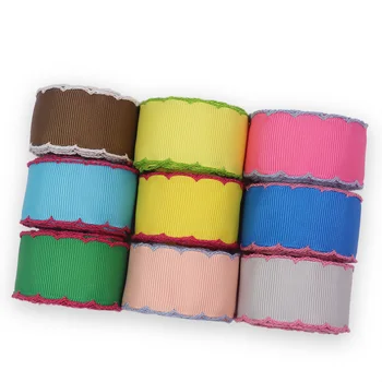 5 curtea dantela de culoare solidă de culoare panglică manual material cu nervuri ribbon panglica de satin panglică arc accesorii DIY