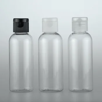 50pcs 80ml Flip Capac Sticla clara Ulei de Parfum Parfum Container de unică folosință Cosmetice Gol Machiaj Probe de produse Cosmetice Sticle