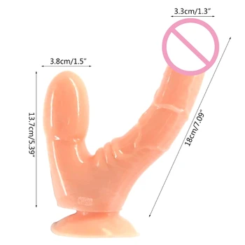573E Realistic Dildo Butt Plug cu ventuza Masturbeaza Adult Jucărie Sexuală pentru Femei Lesbiene Cupluri