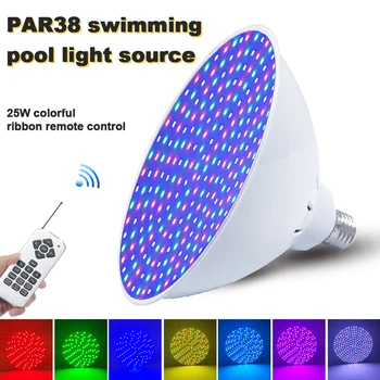 5pcs/lot LED Par38 swimmimg piscină înlocuire lumina de Halogen IP68 rezistent la apă subacvatic, cascada de lumină 12V 120V RGB