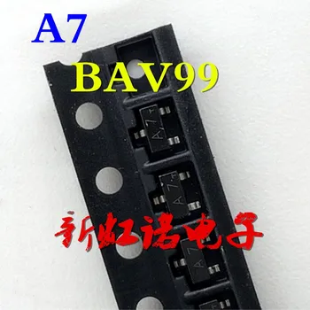 5Pcs/Lot Nou BAV99 A7 SOT-23 0.2 UN/70V circuit Integrat IC de Bună Calitate În Stoc
