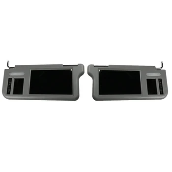 7 Inch Auto Parasolar Interior Oglinda retrovizoare cu Ecran Lcd Monitor DVD/VCD/AV/TV Player Camera din Spate Parasolar