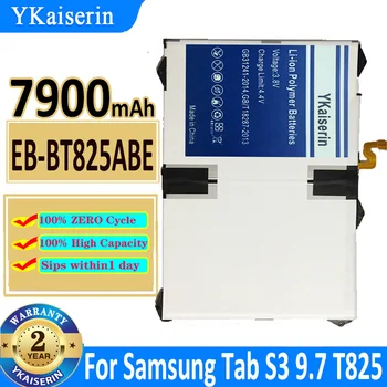 7900mAh YKaiserin Baterie EB-BT825ABE Pentru Samsung Tab S3 9.7 Inch Comprimat EB BT825ABE Acumulator de schimb Rapid de Transport maritim Bateria