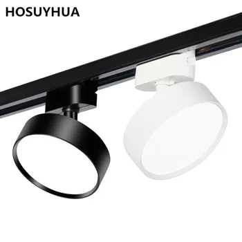 8Pcs Pistă LED 12W Lumina 18W Feroviar Astigmatism Lampa Iluminat Interior cu Unghi Reglabil Pentru Magazin de Îmbrăcăminte, Dressing AC85~265V.