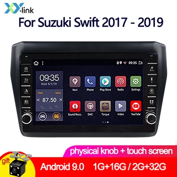 9 9.0 inch Android DVD Auto Multimedia Player buton buton Pentru Suzuki Swift 2017 - 2019 Navigatie GPS Radio Stereo cu camera