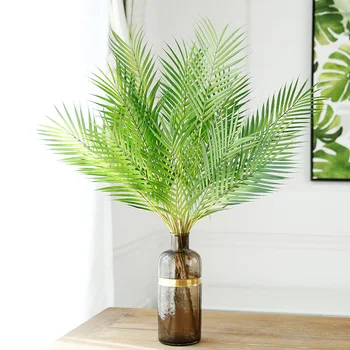 90cm Artificiale Palm Copac Verde Frunze de Plante de Plastic Ramură Tropicale cu Frunze Plastic Interior Plante Copac Home Garden Decor Bonsai