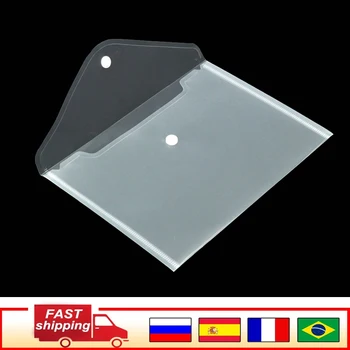 A5 dosar de plastic transparent de 10-100 bucăți/set A5 fișier folder fișier bag sac de fișier hârtie, rechizite de birou