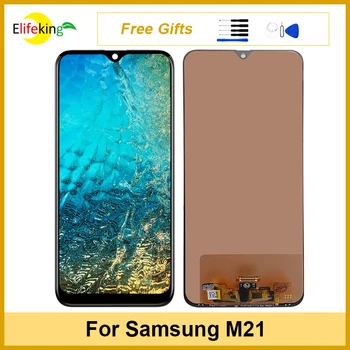AAA+ Pentru Samsung Galaxy M21 2020 LCD M215 LCD Display cu Touch Screen Digitizer Piese Cu Instrumente 100% Testat