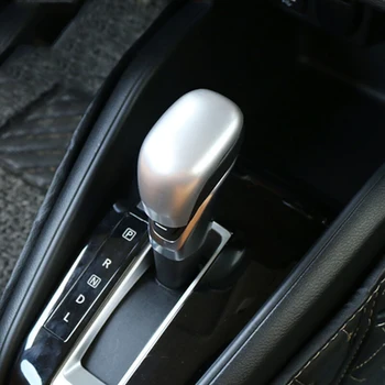 ABS Chrome/fibră de Carbon Pentru Nissan Juke 2019 2020 Accesorii Auto manetei schimbătorului de viteze buton mâner Capac Tapiterie Auto Autocolant Styling