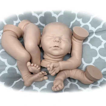 ACESTAR 20 22 Inch 50 55 CM Papusa Reborn Kit Nevopsite Solid Silicon Natural Moale de Dormit Copil Nou-născut păpuși Păcat Pintar Kituri